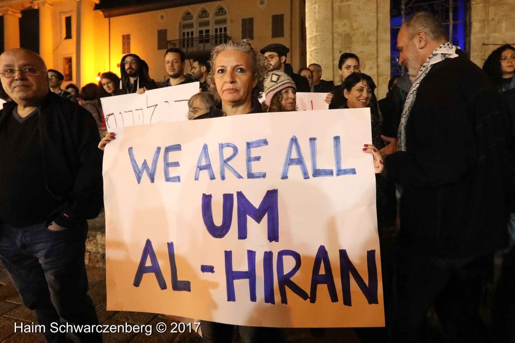 Jaffa: Demonstration against Home Demolitions in Umm al-Hiran | FW7A4011