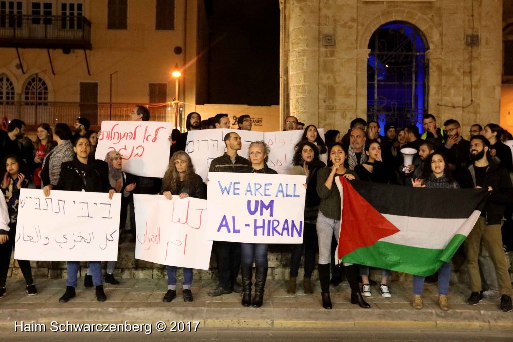 Jaffa: Demonstration against Home Demolitions in Umm al-Hiran | FW7A4061