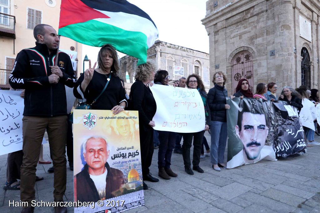 Jaffa stands in solidarity with Palestinian political prisoners | FW7A3001