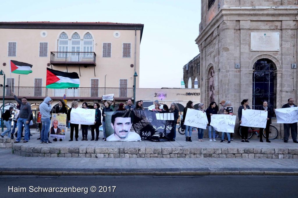 Jaffa stands in solidarity with Palestinian political prisoners | FW7A3068