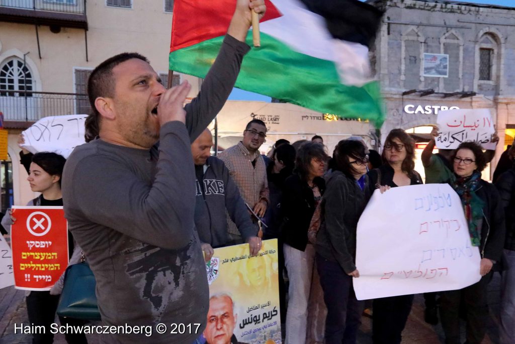 Jaffa stands in solidarity with Palestinian political prisoners | FW7A3156