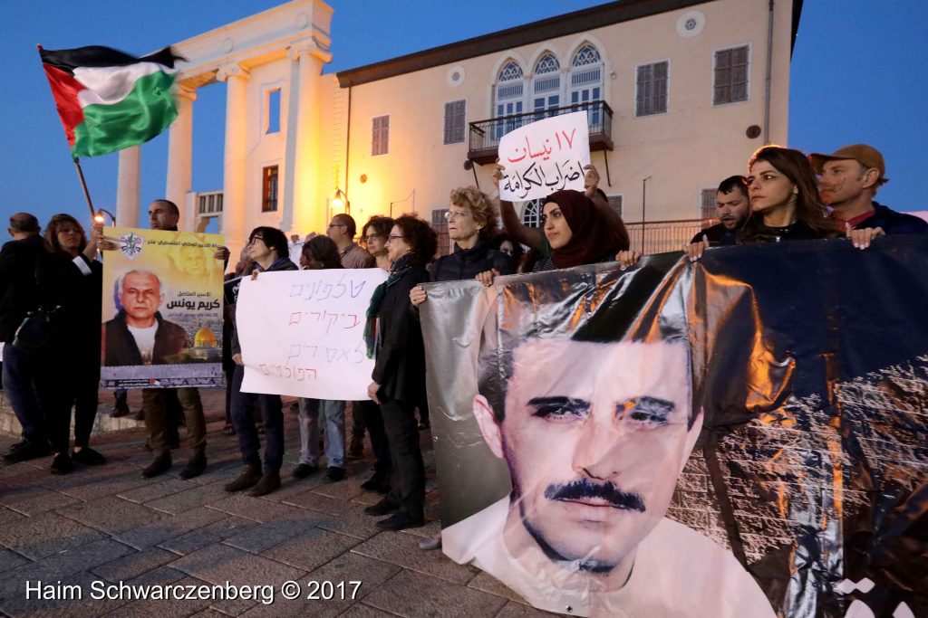 Jaffa stands in solidarity with Palestinian political prisoners | FW7A3227