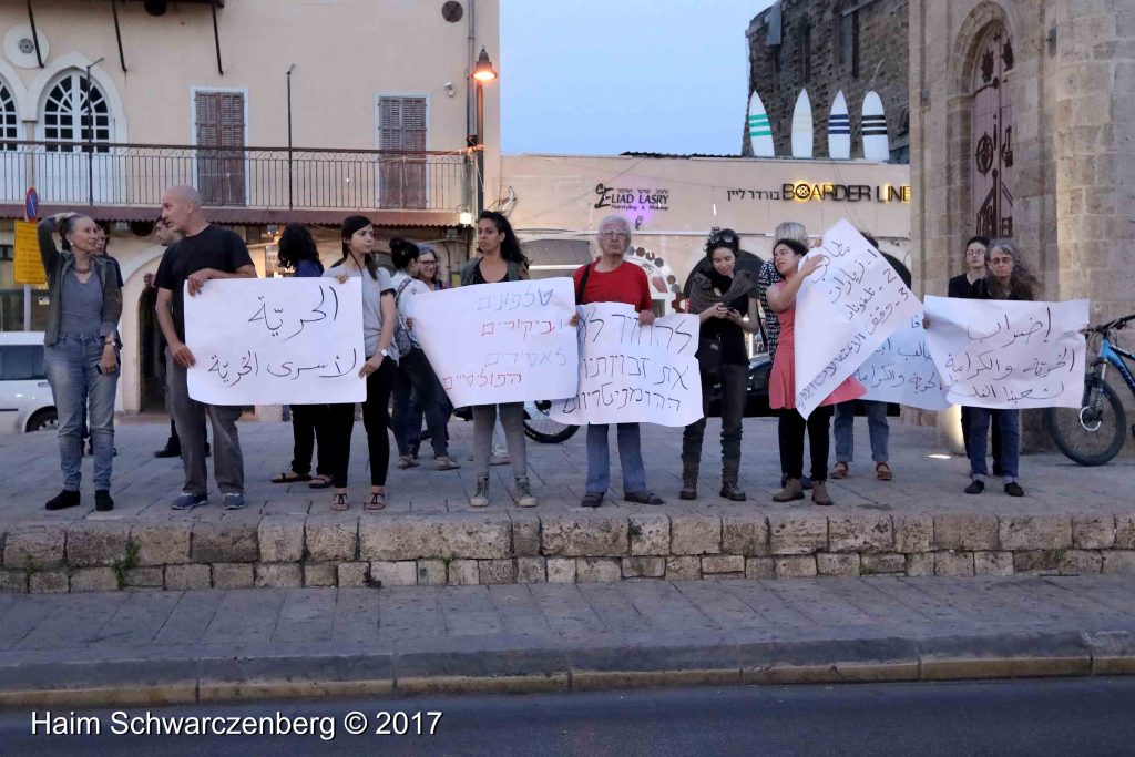 Jaffa stands in solidarity with Palestinian political prisoners | FW7A4663