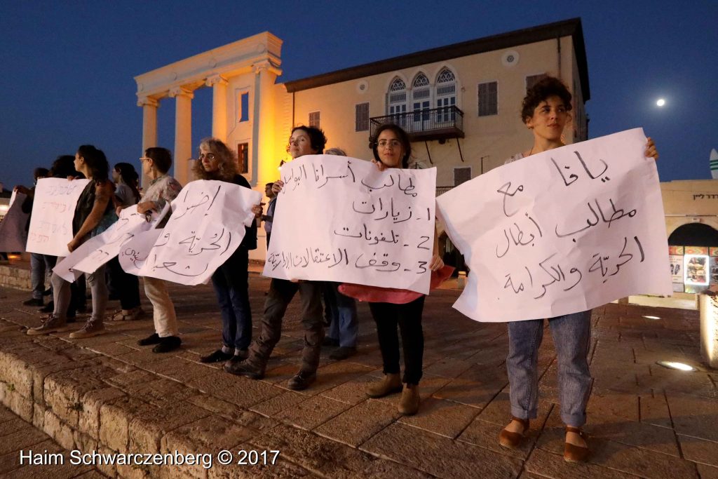 Jaffa stands in solidarity with Palestinian political prisoners | FW7A4729