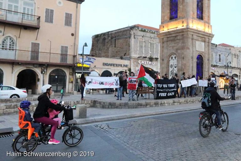 End the bombing of Gaza - Jaffa, 5 May | FW7A9590