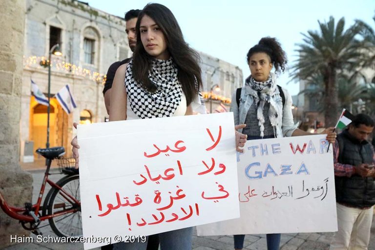 End the bombing of Gaza - Jaffa, 5 May | FW7A9692